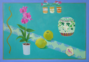 Orchid and Quince 70 x 120 